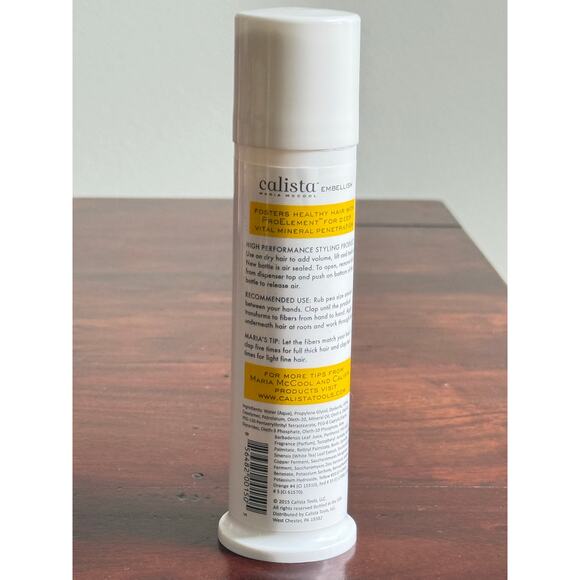 Discontinued Calista™ Maria McCool Embellish Exclusive Style Shaper 3.38oz - Picture 3 of 4